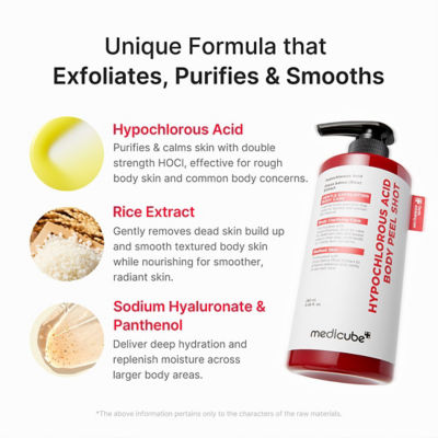 MEDICUBE Hypochlorous Acid Body Peel Shot 3