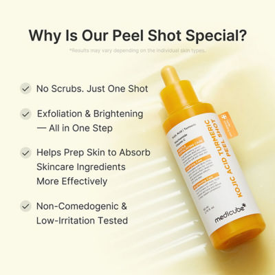 MEDICUBE Kojic Acid Turmeric Peel Shot 5