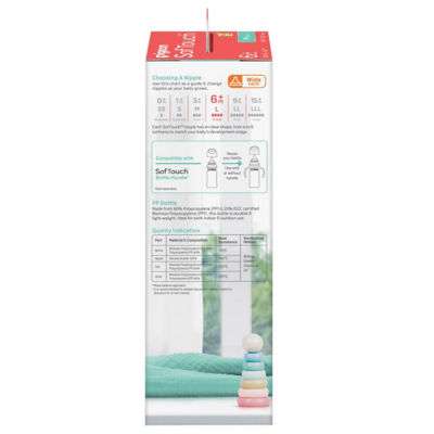 Pigeon SofTouch™ BPP Nursing Bottle PP - 330ml (Single) 4