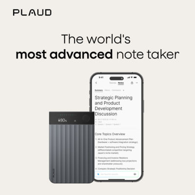 PLAUD AI PLAUD Note Pro Smart AI Note Taker – Black 3