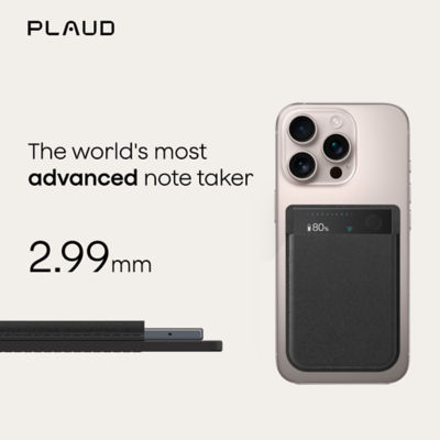 PLAUD AI PLAUD Note Pro Smart AI Note Taker – Black 4