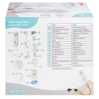 Pigeon GoMini™ Plus Double Electric Breast Pump 5