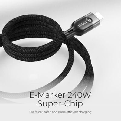 Mazer InfiniteLink COBRA2 240W Magnetic USB-C Fast Charging Cable - M-Cobra20 9