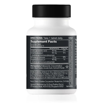SHAKLEE 铁+维生素 C 复合配方 90s 3