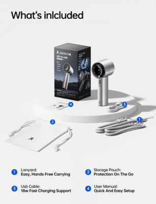 Jisulife Handheld Fan Pro1S 8