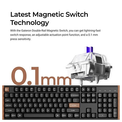 Keychron K10 HE Special Edition Wireless Magnetic Switch Custom Keyboard 3