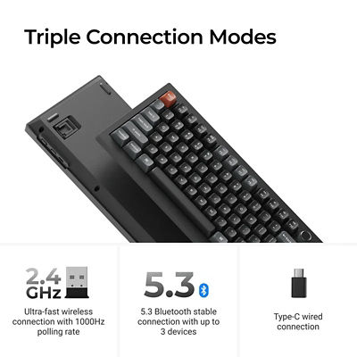 Keychron V6 Ultra 8K Wireless Custom Mechanical Keyboard 8
