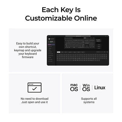 Keychron V6 Ultra 8K Wireless Custom Mechanical Keyboard 9