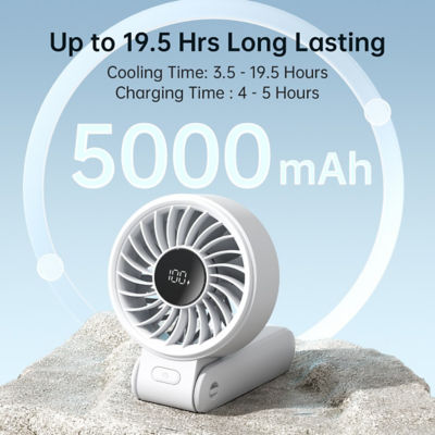 Jisulife Handheld Fan Life7 5000mAh 4