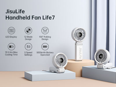 Jisulife Handheld Fan Life7 5000mAh 9