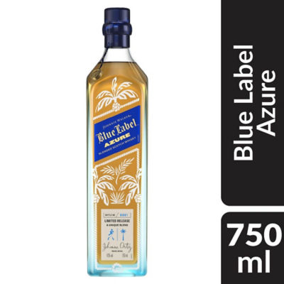 JOHNNIE WALKER BLUE LABEL AZURE BLENDED SCOTCH WHISKY 750ML 2