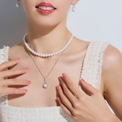 Pearly Lustre Top Grade Freshwater Pearl Necklace WN00764 | CELESTE 7