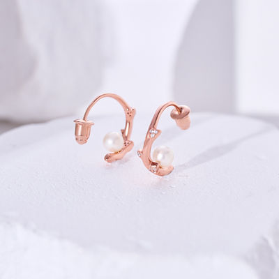 Pearly Lustre Top Grade Freshwater Pearl Earrings WE00888 | ROSE 6