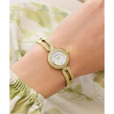 GUESS Women's 23mm Gold-Tone Case & Gold-Tone Stainless Steel Watch (GW1016L2) 7