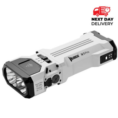 Wuben X1Pro Rechargeable EDC Flashlight with Power Bank & Clip 1