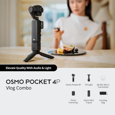 DJI Osmo Pocket 4P - Vlog Combo 8