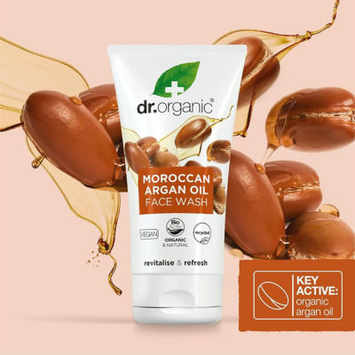 Dr. Organic Moroccan Argan Oil Face Wash 200ml 3