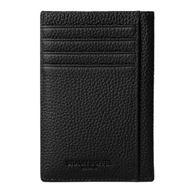 BRAUN BÜFFEL Braun Buffel Casper-A Flat Card Holder in Black 3