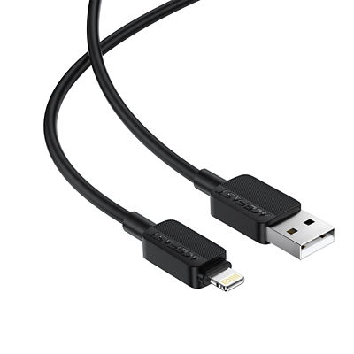 Acefast C26-02 USB-A to Lightning Charging Cable (1.2m) - Black 3