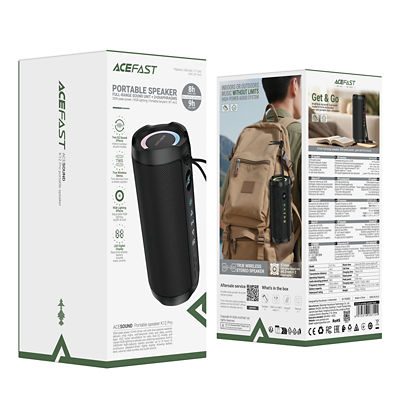 Acefast K12 Pro Portable Bluetooth Speaker - Black 7