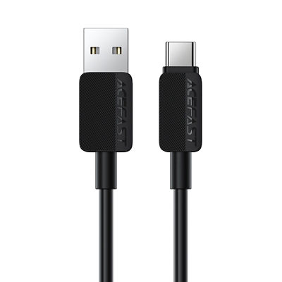Acefast C26-04 USB-A to USB-C Charging Data Cable (1.2m) - Black 2