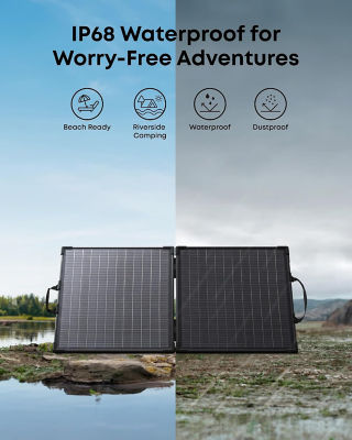 Anker SOLIX PS100 Bifacial Portable Solar Panel 100W Solar Charger AS310 7