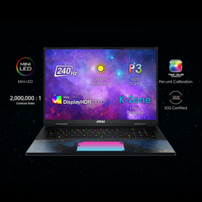 MSI Titan 18 HX Dragon Edition Draco Epic A2WJ (NVIDIA® GeForce RTX™ 5090 Laptop GPU, GDDR7 24GB) 3
