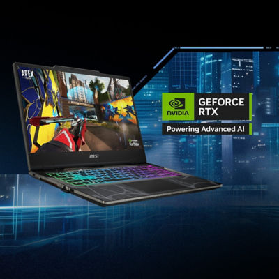 MSI Cyborg 15 B2RWFKG (NVIDIA® GeForce RTX™ 5060 笔记本电脑显卡, GDDR7 8GB) RGB 键盘 6