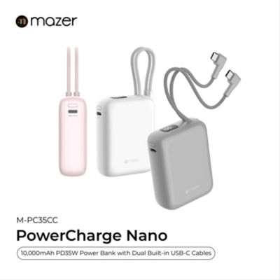 Mazer (CCC + QR) PowerCharge PD35W 10000mAh Power Bank - M-PC35CC 2
