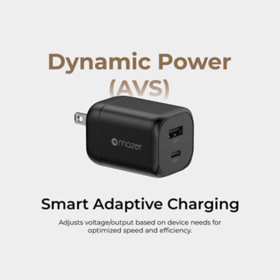 Mazer PrestigeGaN Dynamic 60W GaN Wall Charger - M-G60W-V5UK 6
