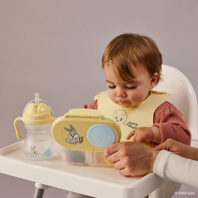 B.Box [Bundle] B.Box Silicone Bib Looney Tunes + Sippy Cup Looney Tunes + Snackbox Looney Tunes 18