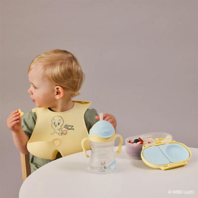 B.Box [Bundle] B.Box Silicone Bib Looney Tunes + Sippy Cup Looney Tunes + Snackbox Looney Tunes 6