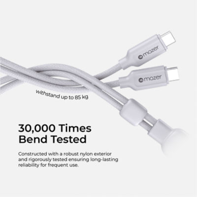 Mazer InfiniteLink Scorpion Dual 140W 二合一 USB-C 快充线 - M-Scorpion-C140 7