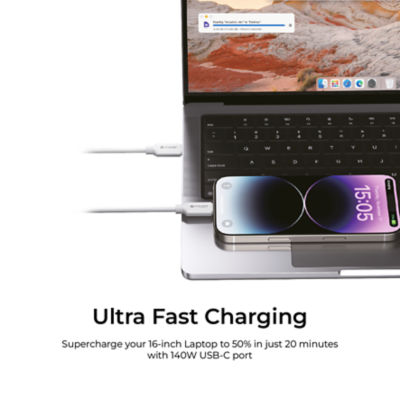 Mazer InfiniteLink Scorpion Dual 140W 二合一 USB-C 快充线 - M-Scorpion-C140 8