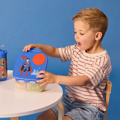 B.Box [Bundle] B.Box Tritan Drink Bottle Superman 600ml + Mini Lunchbox Superman + Snackbox Superman 12