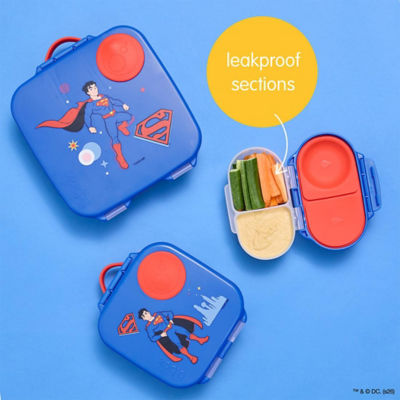 B.Box [Bundle] B.Box Tritan Drink Bottle Superman 600ml + Mini Lunchbox Superman + Snackbox Superman 20