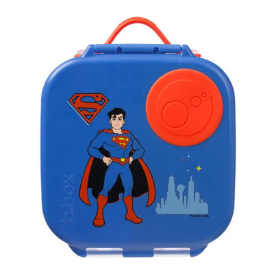 B.Box [Bundle] B.Box Tritan Drink Bottle Superman 600ml + Mini Lunchbox Superman + Snackbox Superman 8