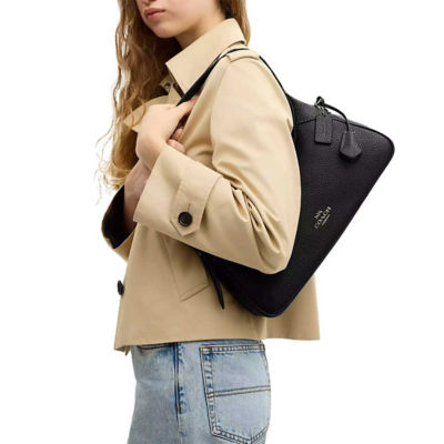 COACH Ella Small Shoulder Bag Black CDV36 5
