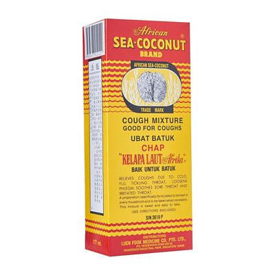 African Sea Coconut Cough Mixture 177 ML 1