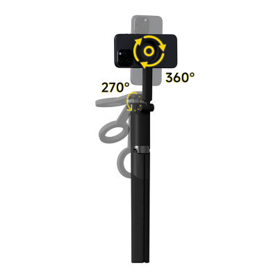 SKYZER MAC111 | Extra-Long Dual-Sided Magnetic Selfie Stick & Professional Tripod 4
