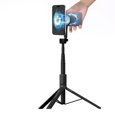 SKYZER MAC111 | Extra-Long Dual-Sided Magnetic Selfie Stick & Professional Tripod 5