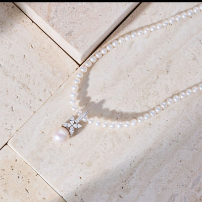 Pearly Lustre Top Lustre Freshwater Pearl Necklace WN00821 | EVERLEAF 4