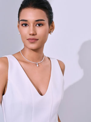 Pearly Lustre Top Lustre Freshwater Pearl Necklace WN00821 | EVERLEAF 5