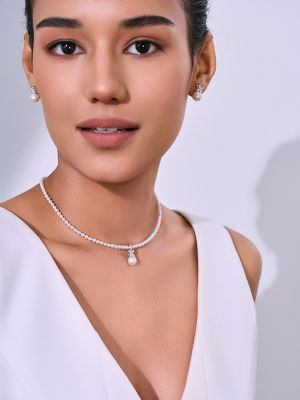 Pearly Lustre Top Lustre Freshwater Pearl Necklace WN00821 | EVERLEAF 7