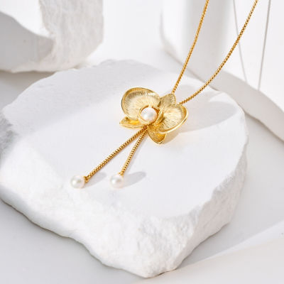 Pearly Lustre Top Grade Freshwater Pearl Necklace WN00935 | ORCHID 4