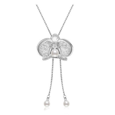 Pearly Lustre Top Grade Freshwater Pearl Necklace WN00934 | ORCHID 1