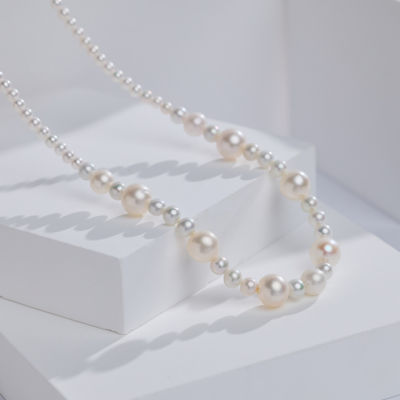 Pearly Lustre Top Lustre Freshwater Pearl Necklace WN00913 | RHYTHM 4