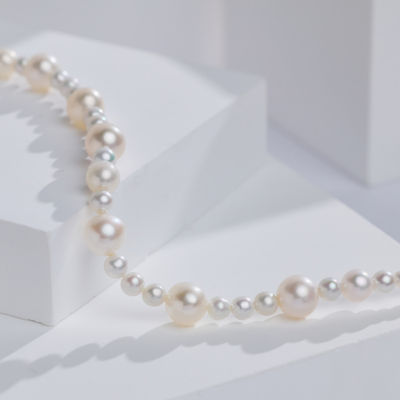 Pearly Lustre Top Lustre Freshwater Pearl Necklace WN00913 | RHYTHM 6