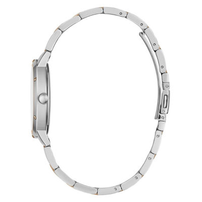 GUESS Women's 34mm Silver-Tone/Rose Gold-Tone Case & Silver-Tone/Rose Gold-Tone Stainless Steel Watch (GW0404L3) 4