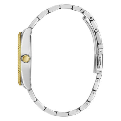 GUESS Women's 36mm Silver-Tone/Rose Gold-Tone Case & Silver-Tone/Gold-Tone Stainless Steel Watch (GW0308L5) 4